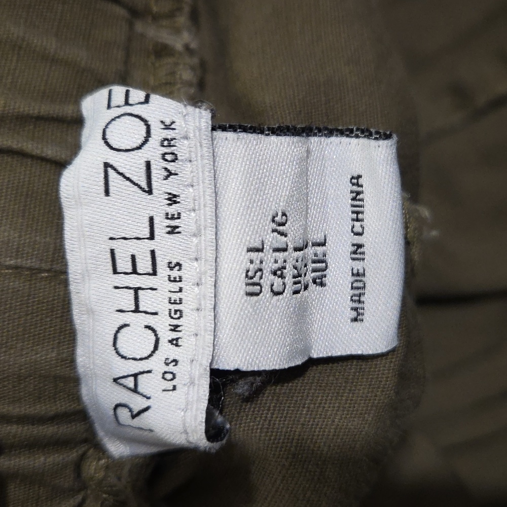 Rachel Zoe Olive Midi Cargo Skirt Size L! - Picture 2 of 8